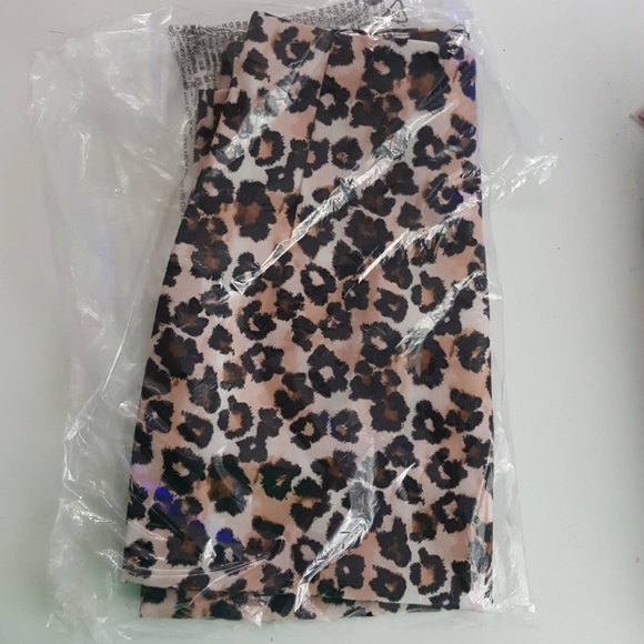 NEW H&M Leopard Midi Pencil Skirt - Picture 2 of 2